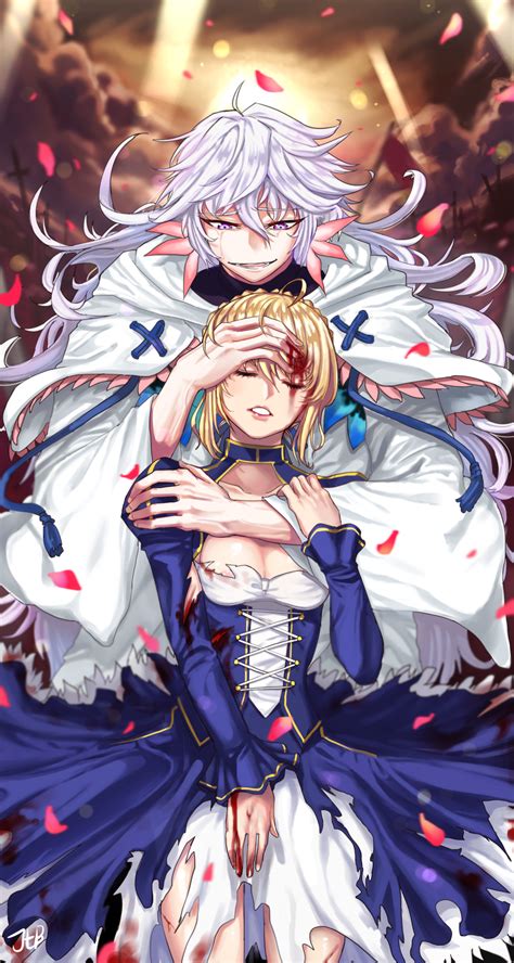 Zerochan has 545 merlin (fate/stay night) anime images, wallpapers, android/iphone wallpapers, fanart, cosplay pictures, and many more in its gallery. FGO : Merlin and Arthuria by Jintan-k on DeviantArt