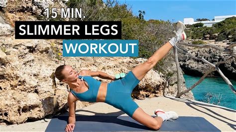15 Min SLIMMER LEGS Workout Lose Thigh Fat Tone Your Booty Fit By