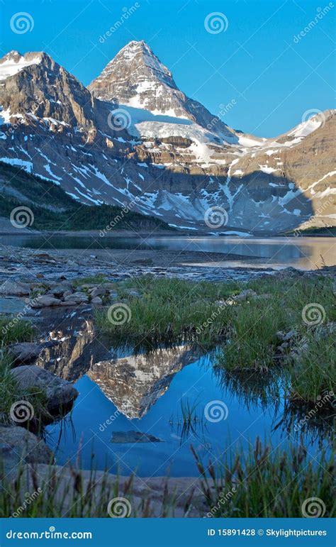 Mount Assiniboine Stock Photo Image Of Range Glacier 15891428