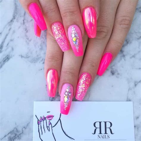 32 Super Cool Pink Nail Designs That Every Girl Will Love Polish And