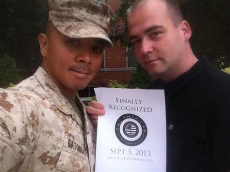 Photos Same Sex Spouses Are Finally Respected By The Us Military