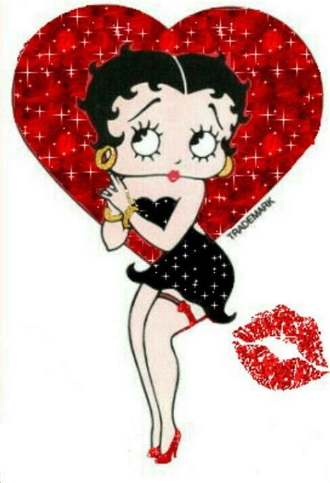 Animated Cartoon Characters Disney Characters Valentine Picture Betty Boop Art Betty Boop