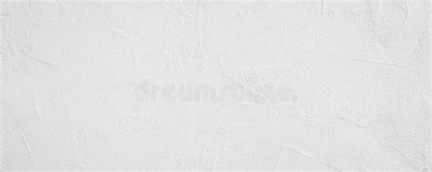 White Rough Grainy Stone Or Plastered Wall Texture Background Stock