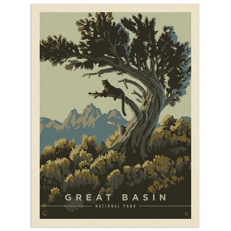 Great Basin National Park Nevada Vinyl Sticker In 2023 Nature Posters
