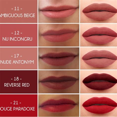 Ysl Rouge Pur Couture The Slim Swatches Lupon Gov Ph
