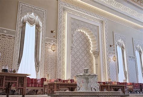 Main Majlis Design Private Palace Doha Qatar On Behance Majlis Design