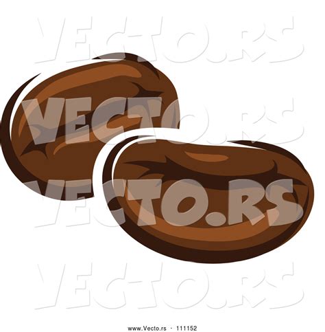 Cartoon Vector Of Coffee Beans By Vector Tradition Sm 111152
