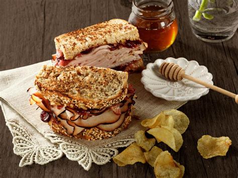 Maple Honey Turkey Cranberry Sandwich Recipe Boar S Head