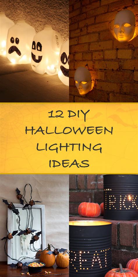 12 Diy Halloween Lighting Ideas