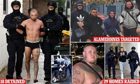 Accused Members Of Alameddine Crew Arrested In Crackdown On Alleged