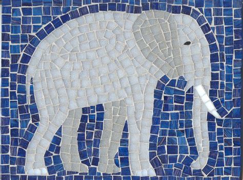 Elephant Mosaic Mosaic Animals Mosaic Artwork Mosaic