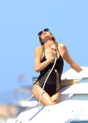 Paris Hilton In Swimsuit On Yacht In Ibiza Gotceleb