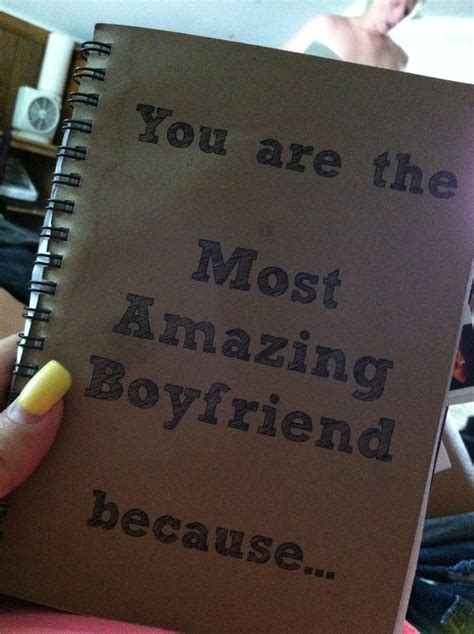 What to get your boyfriend for valentine's day. Bought the notebook off etsy and you can get lined or ...