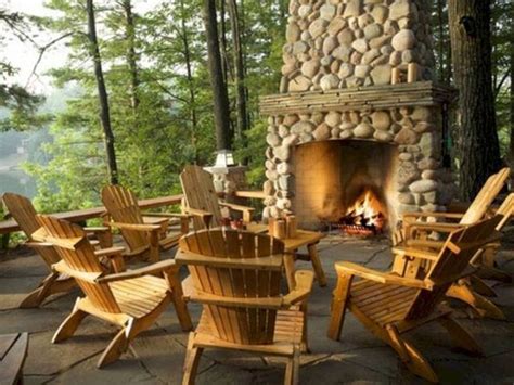 25 Beautiful Outdoor Fireplace Design Ideas Godiygocom Outdoor