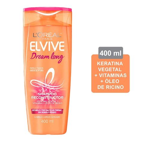 Shampoo L Oréal Paris Elvive dream long ml Walmart
