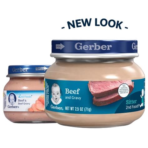 Pack Gerber Nd Foods Beef Beef Gravy Baby Food Oz Jar Deer Creek Market