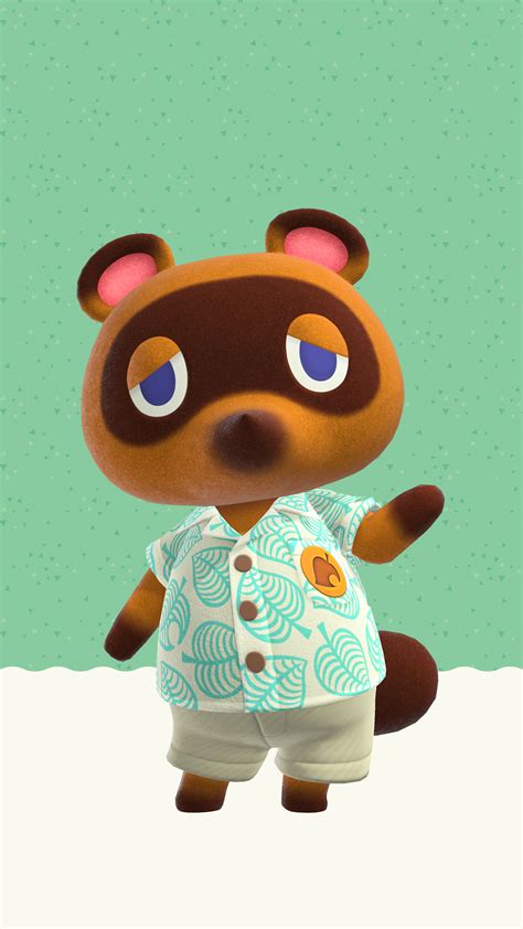 Animal Crossing New Horizons Tom Nook Wallpaper Cat With Monocle