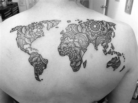 | ben chilwell vs fifa 21. 40 World Map Tattoos That Will Ignite Your Inner Travel ...
