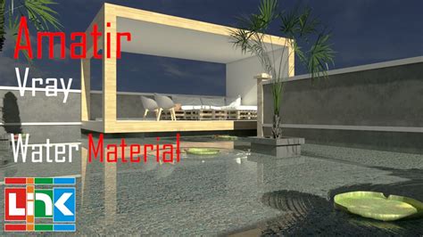 Sketchup Material Water Realistic Vray 20 Tutorial 2017 Youtube