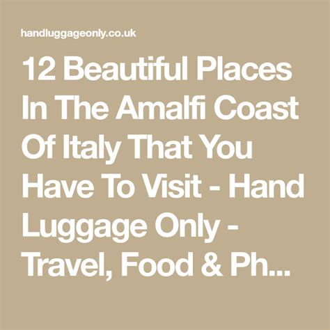 12 Best Things To Do In The Amalfi Coast Amalfi Coast Amalfi Amalfi