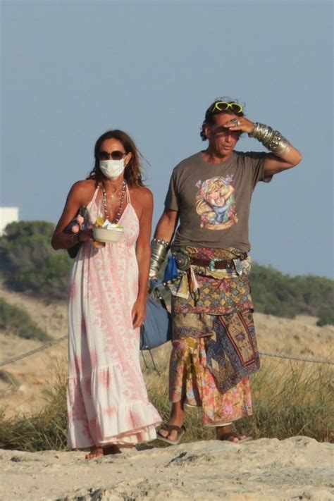 Soldano Kunz Enjoys A Nude Day On The Beach With Cristina Parodi In Formentera Photos