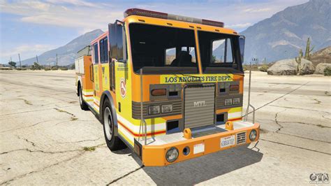Los Angeles Fire Truck For Gta 5