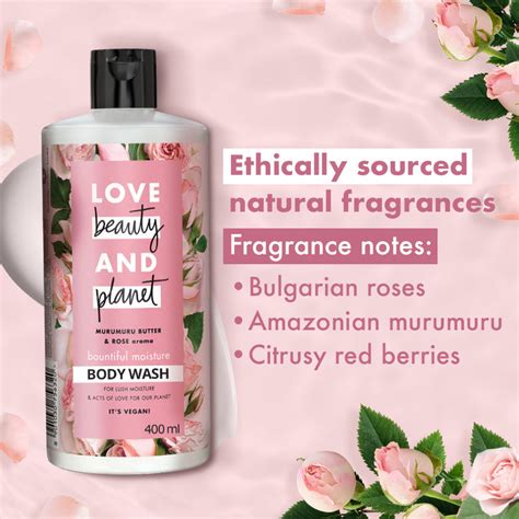 Love Beauty And Planet Natural Murumuru Butter And Rose Glow Body Wash Ge Theushop