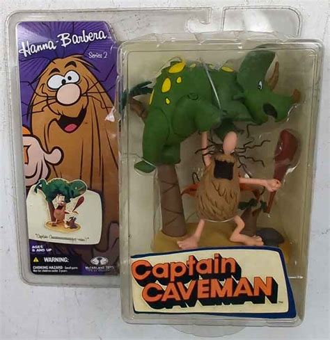Hanna Barbera 6 Inch Static Figure Series 2 Captain Caveman Cmdstoreca