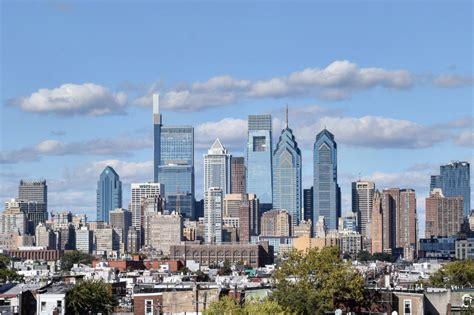 Comparing The 2020 And 2021 Skyline As Seen From South Philadelphia