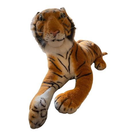 Vintage Kellytoy Tiger Large 36 Plush Stuffed Animal Ebay