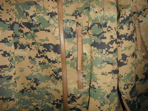 Rare Usmc Marpat Combat Woodland Jacket Cwj Digital Camo Size Large