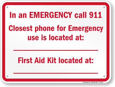 In Emergency Call 911 New York Sign Sku S2 1540