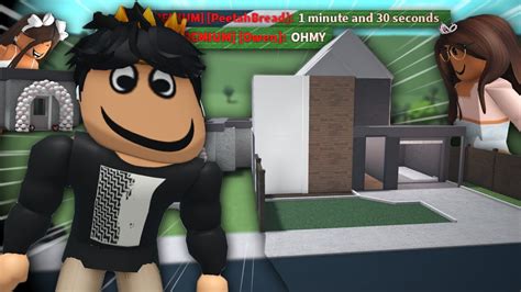 I Let Strangers Build Me A Bloxburg House In Minutes Youtube