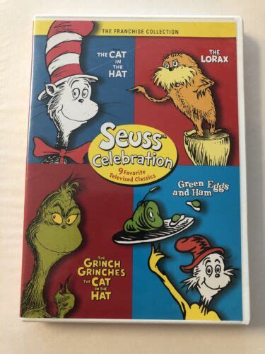 Seuss Celebration Collection Dvd Classics Grinch Grinches The Cat In