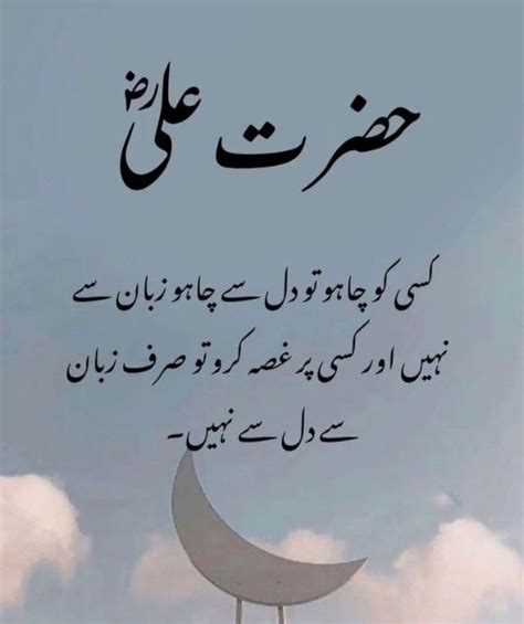 Hazarat Ali In Good Attitude Quotes Strong Mind Quotes Urdu