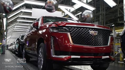 Going Inside The Arlington Gm Plant To Select Cadillac Escalades For Players To Drive Youtube