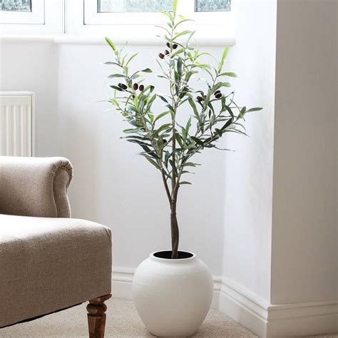 Faux Olive Tree Add Some Mediterranean Style To Your Living Space With