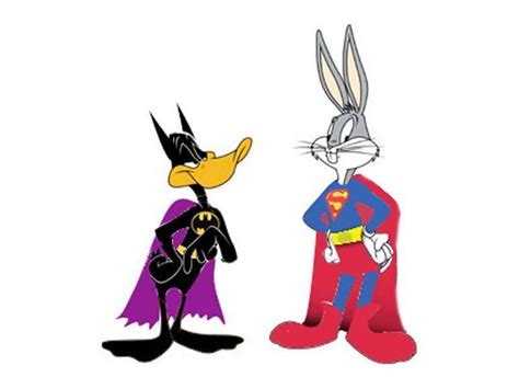 Bugs Bunny And Daffy Duck Fan Art Batduck And Superbunny Bugs Bunny