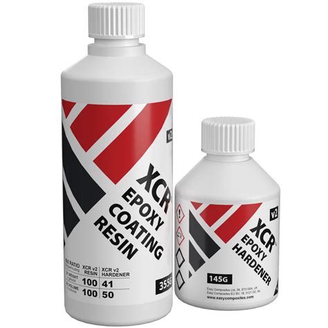 Xcr Clear Epoxy Coating Resin Easy Composites