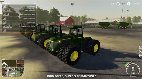 Fs19 John Deere 8000 4wd Tractor V10 Farming Simulator 19 Modsclub