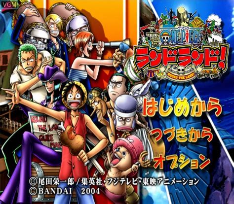 One Piece Round The Land For Sony Playstation 2 The Video Games Museum