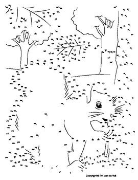 Connecting the dots focuses on learning strategies and the ways of organizing learning experiences; Squirrel Extreme Dot-to-Dot / Connect the Dot PDF by Tim's Printables