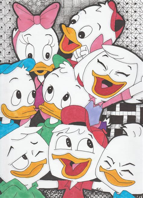 Huey And Dewey And Louie And Webby And Webby And Louie And Dewey And