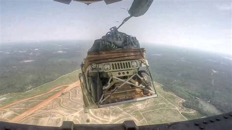 Humvee Airdrop From C 17 Youtube