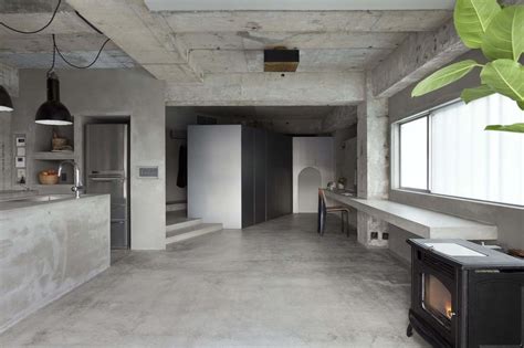 Interior Design A Concrete Apartment