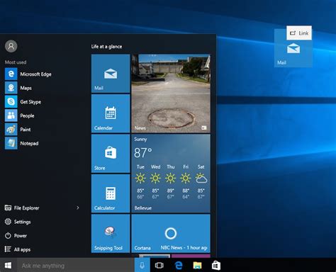 How To Create Shortcut On Windows 10
