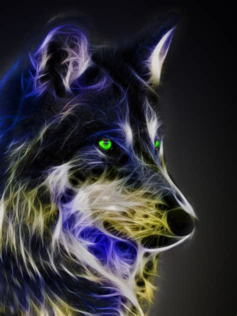 Free Download Cool Animal Wallpaper Light Wolf Cool Wolf