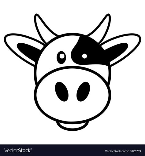 31+ Cartoon cow face clipart you should have it
