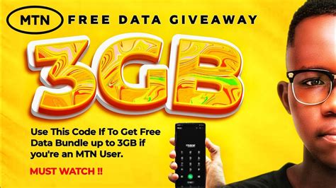 Stop Paying For Data Learn The MTN Cheat Code For Free Data YouTube