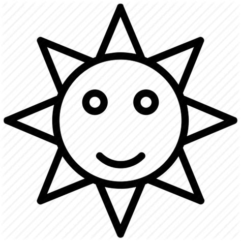 Sun Rays Icon At Getdrawings Free Download